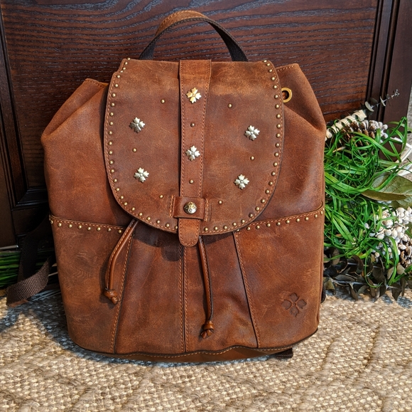 patricia nash suede backpack